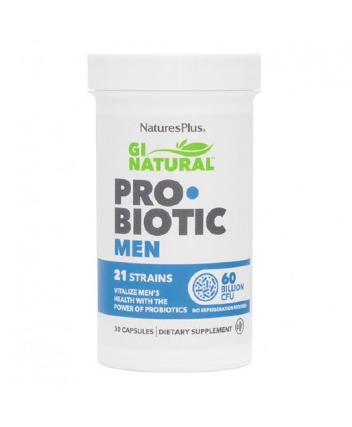Nature's Plus GI Natural Probiotic Men 30caps